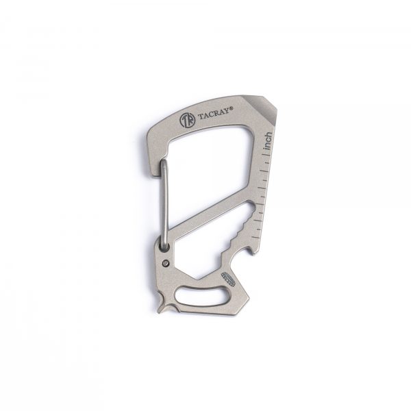 Móc Khoá Titanium Tacray đa năng TC4 (TR-YSK1602)