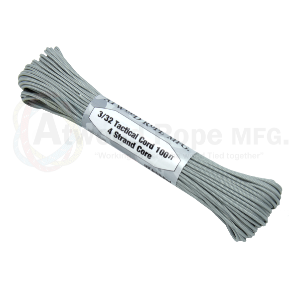 275 Cord 3/32 Tactical – 100ft – GREY