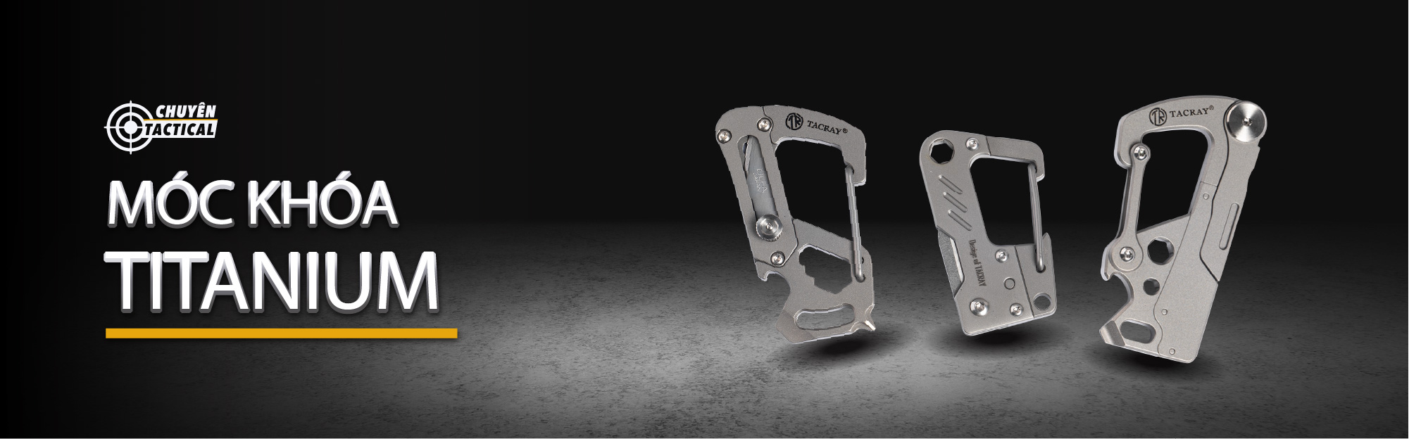 Móc Khóa Titan Tacray
