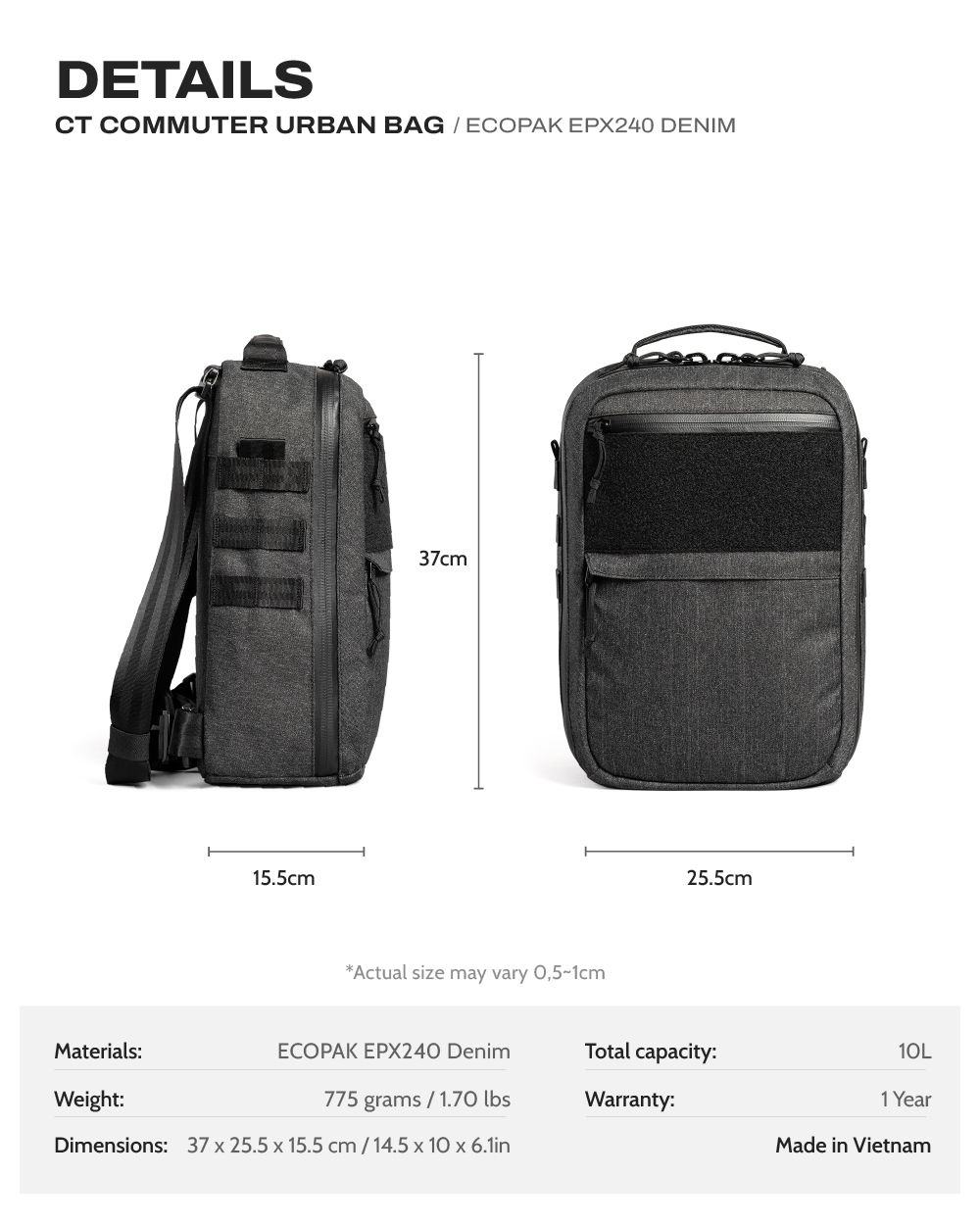 CT Commuter Urban Bag – EPX240