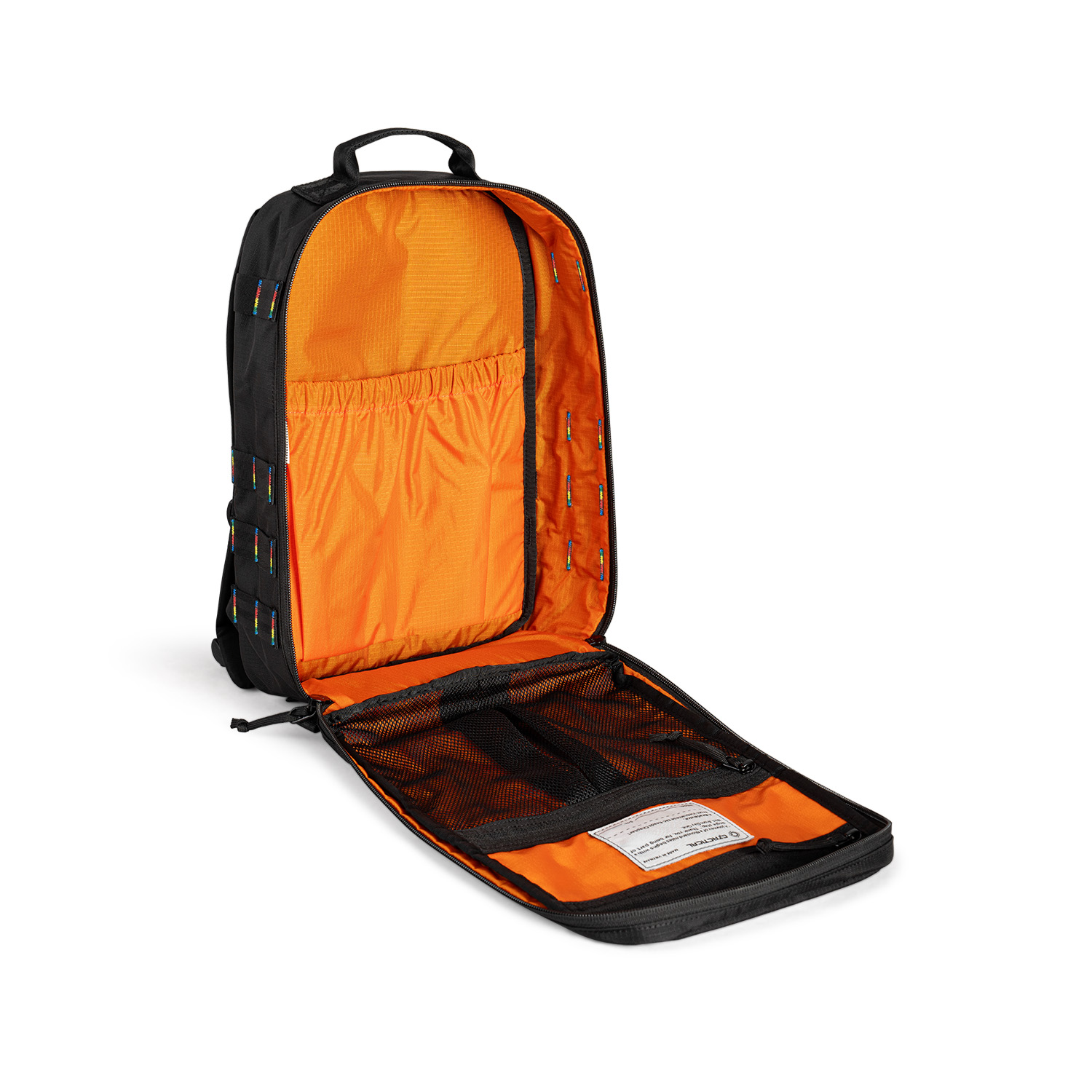 Balo CT Junior – ROBIC® Ripstop Nylon 420D – Interior Orange